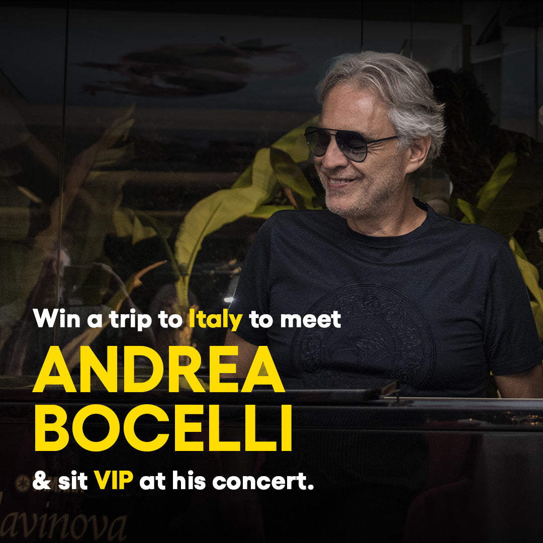 Enter for a chance to win Si by Andrea Bocelli!