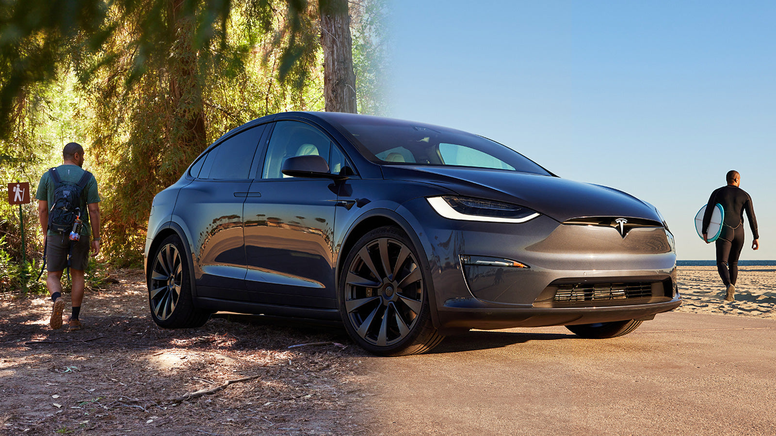 Tesla model shop x omaze